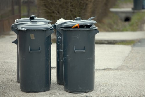 Eco-friendly waste management practices with skips